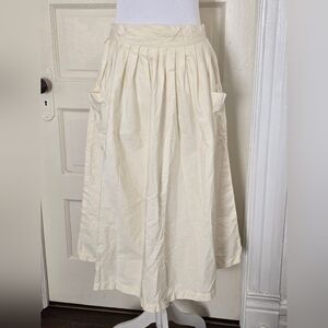 Vintage British Khaki by Robert Lighton Pleated Women's Skirt